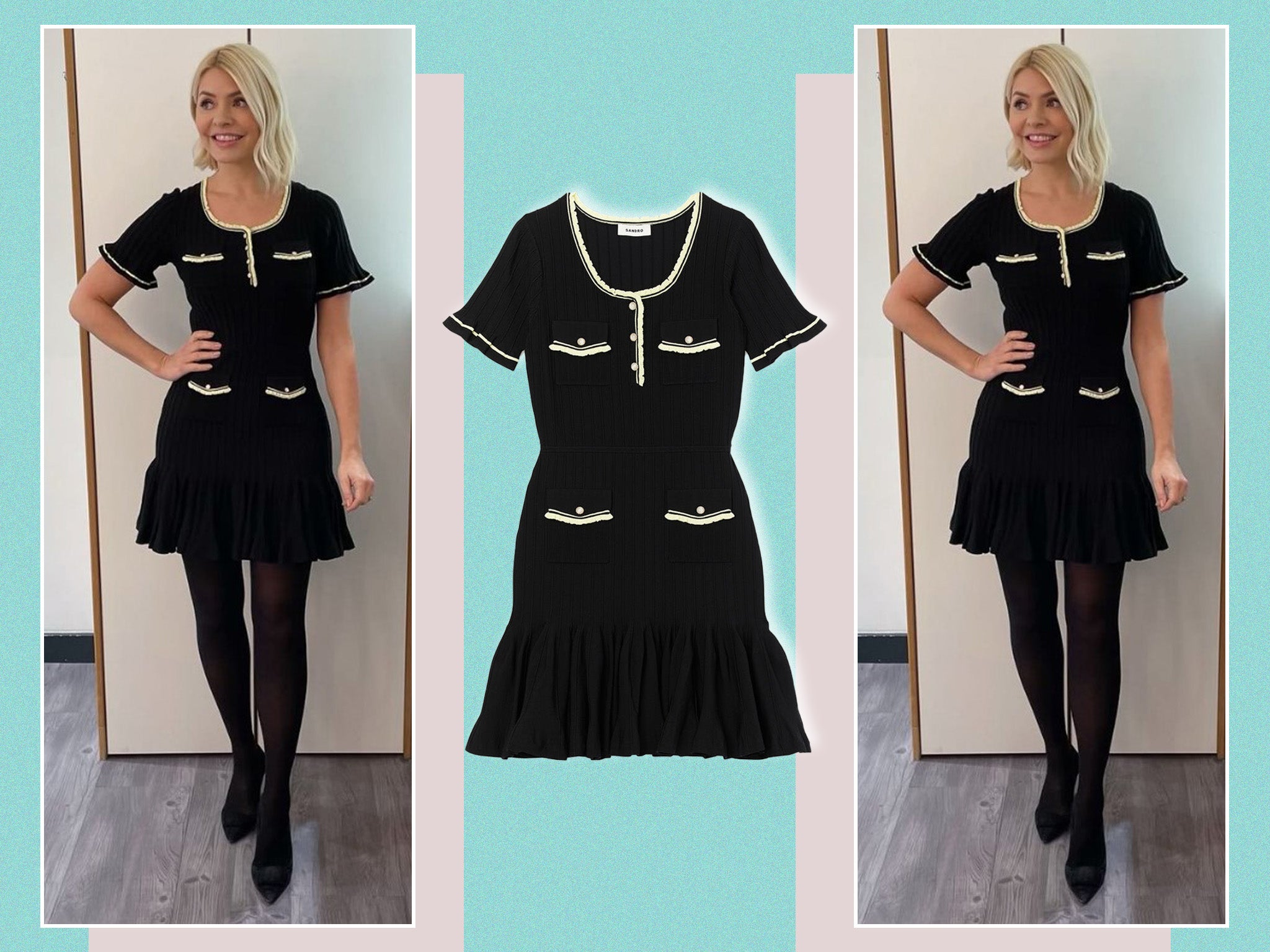 Holly Willoughby outfit Where to find her black mini dress The Independent